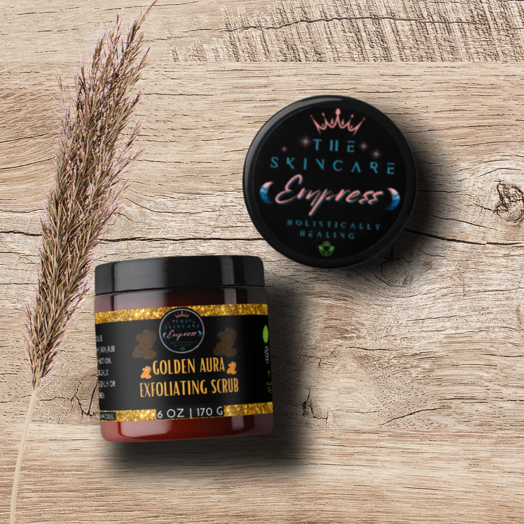 Golden Aura Exfoliating Sugar Scrub